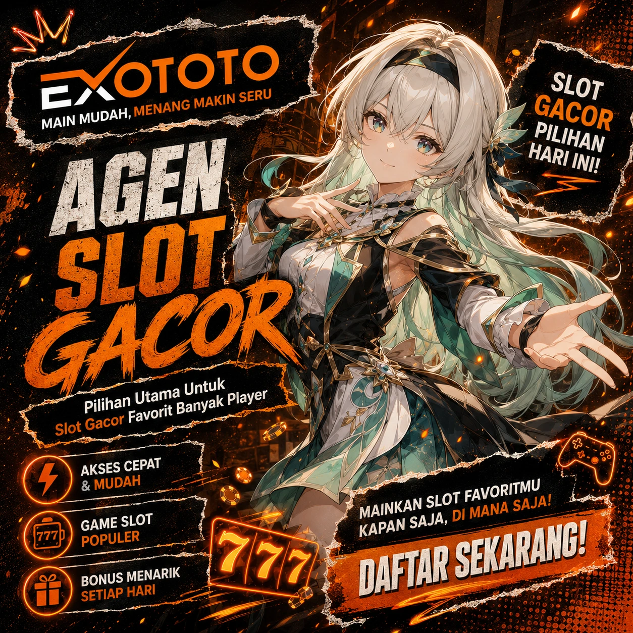 EXOTOTO Gerbang Masa Depan Agen Slot Gacor Paling Cerah